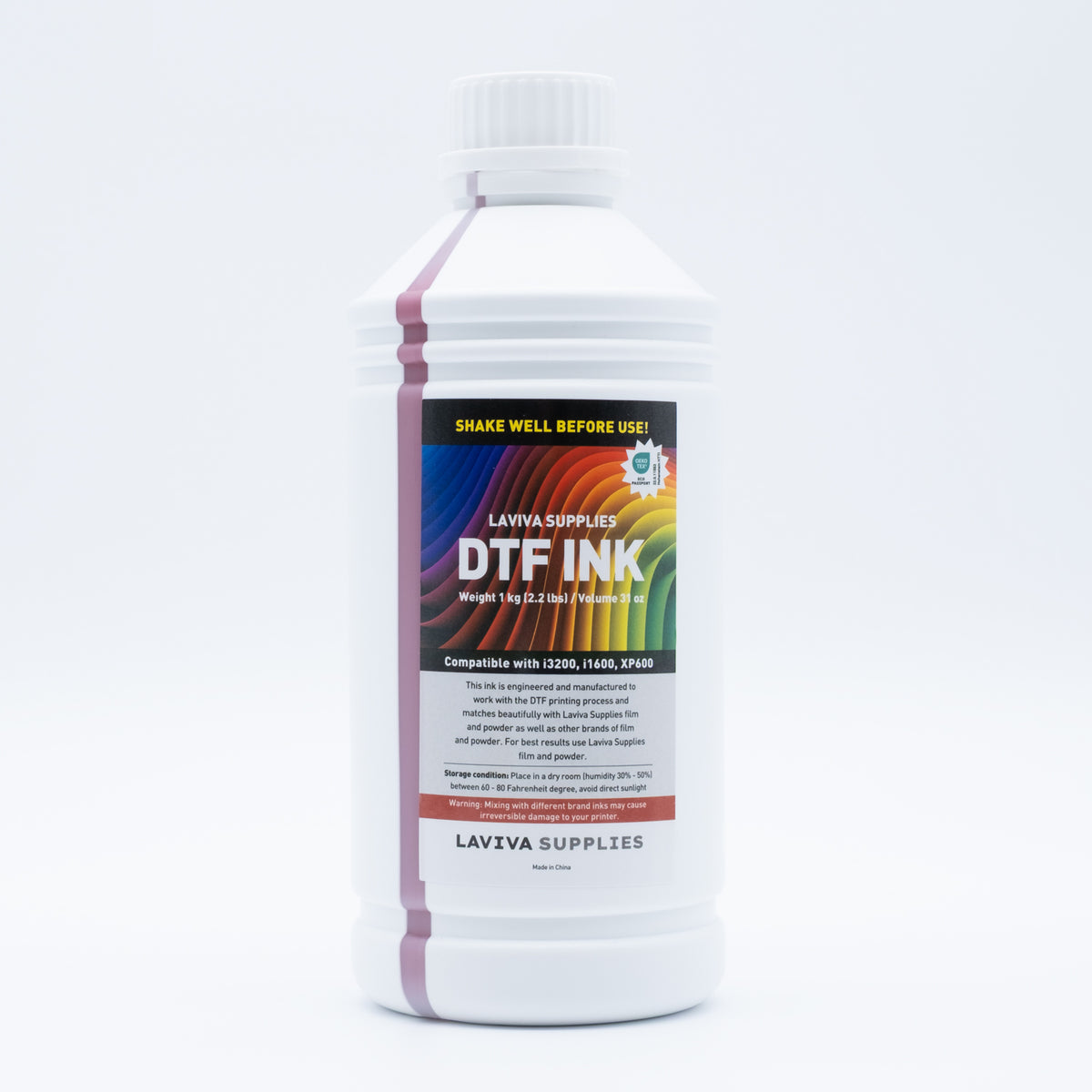 Laviva Optimum DTF Pigment Ink (1000 ML (33.8 OZ)