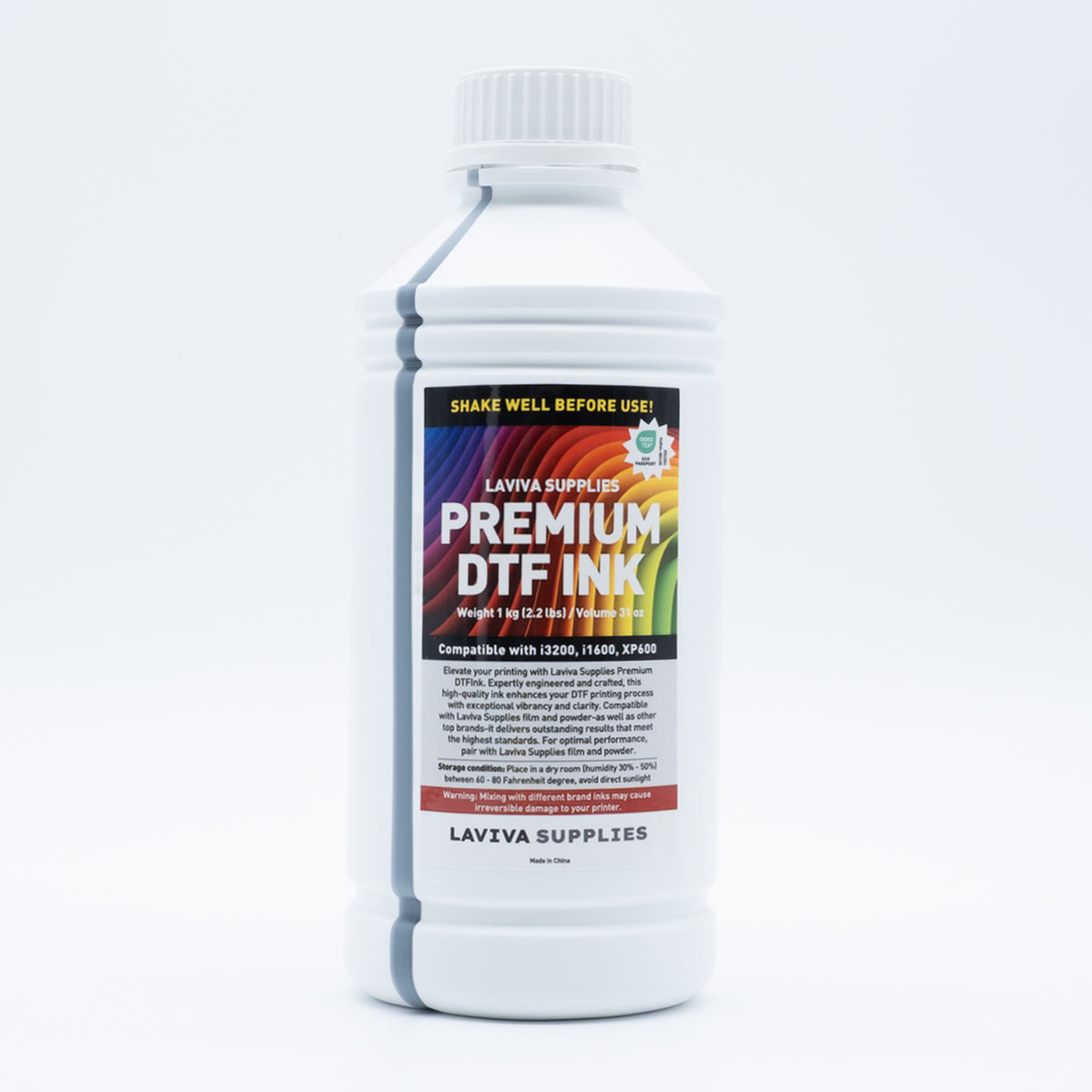 Laviva Premium DTF Pigment Ink (1000 ML (33.8 OZ)