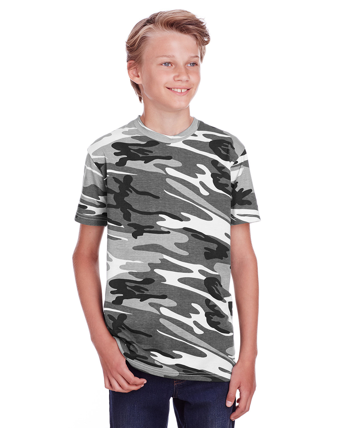 2207 Youth Camo Tee