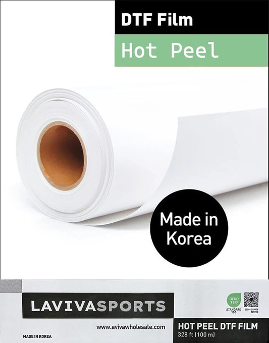 LavivaSports Hot Peel DTF Film (Made in Korea)