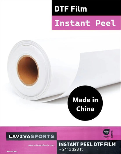 LavivaSports Instant Peel DTF Film (Made in China)