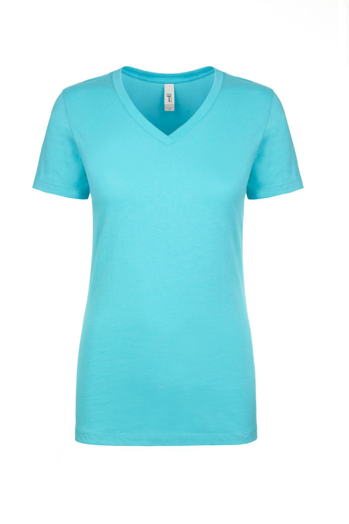 1540 Next Level Women's Ideal V-Neck T-shirt (L)