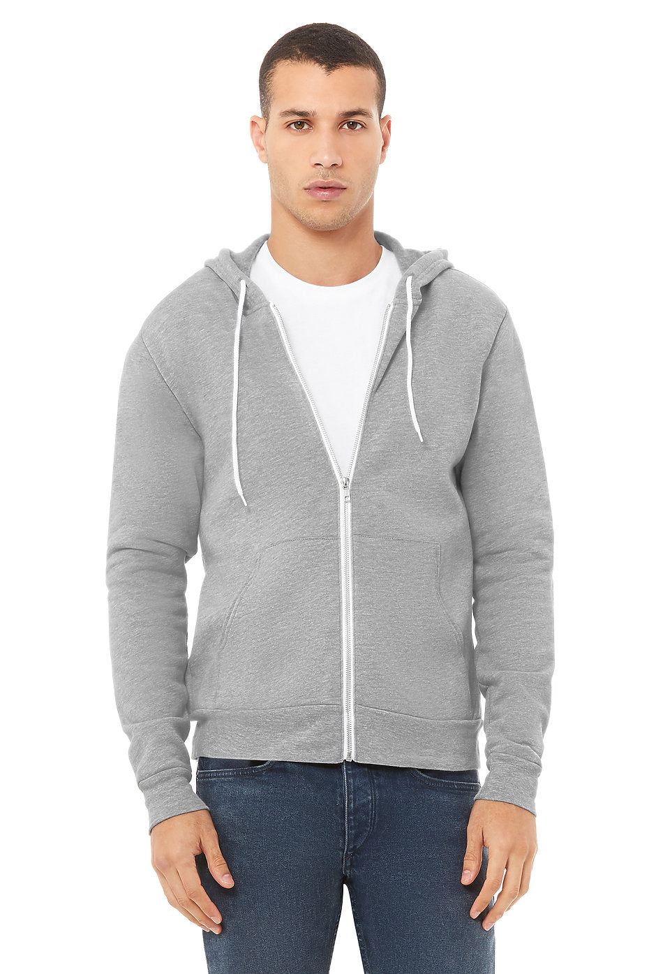 Bella Canvas Unisex Fleece Full Zip HOODIE