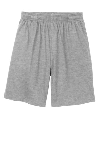 Sport-Tek® Jersey Knit Short with Pockets Brand Logo