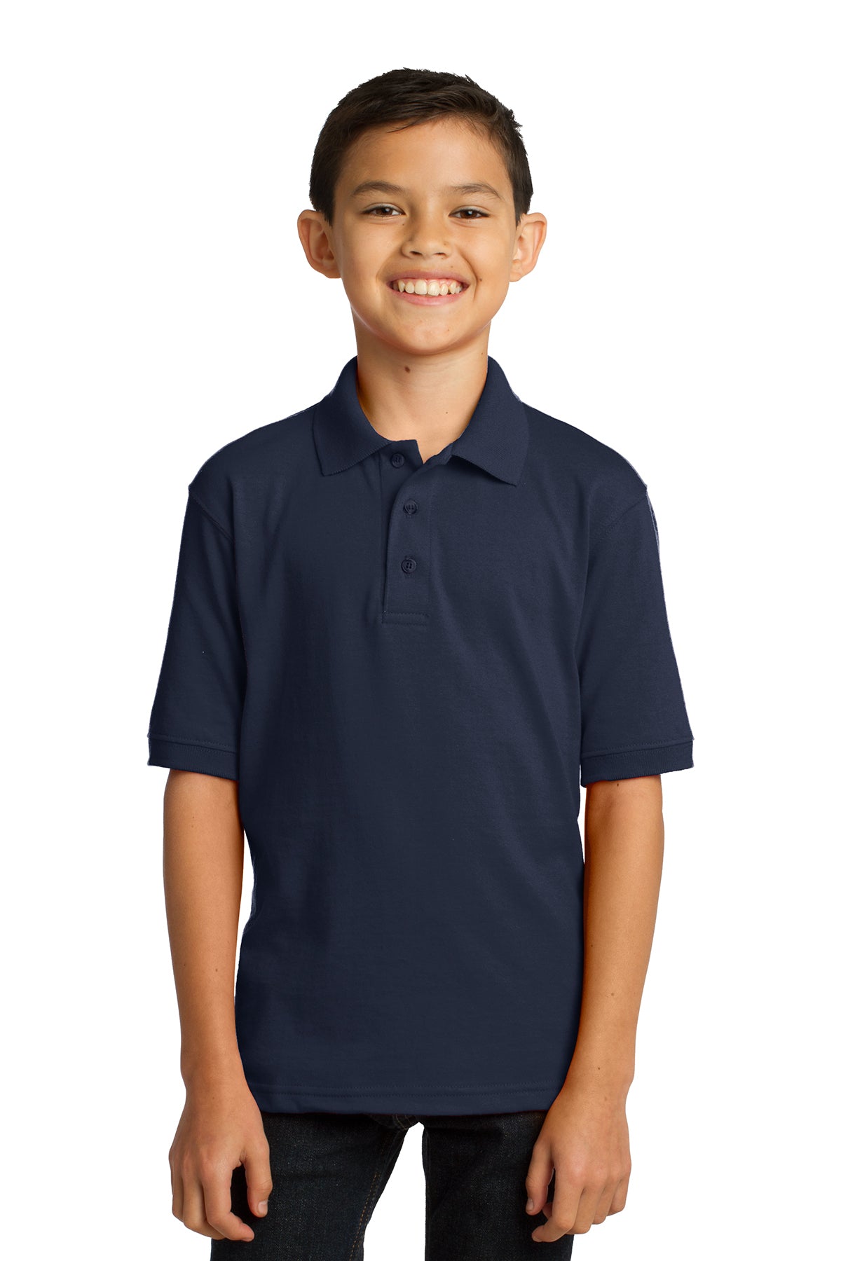 Port & Company - YOUTH Core Blend Jersey Knit Polo