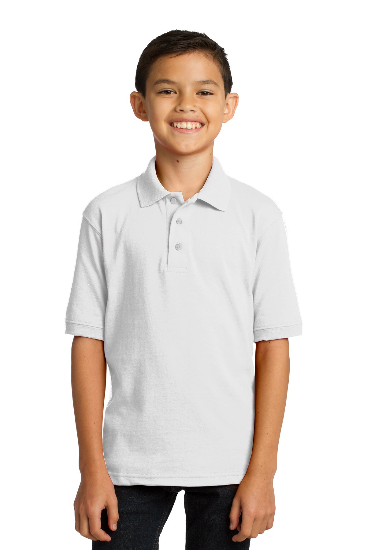 Port & Company - YOUTH Core Blend Jersey Knit Polo