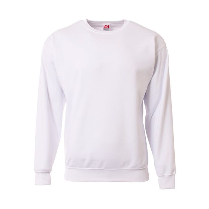 A4 Sublimation Youth SPRINT FLEECE CREW Sweatshirt NB4275