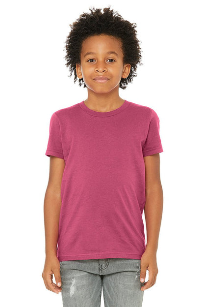 3001Y Bella Canvas Youth Short Sleeve T-shirt (S-XL)