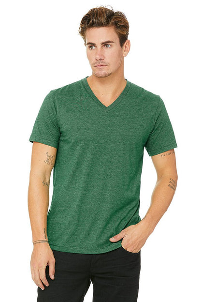 3005 Bella Unisex Jersey Short Sleeve V-Neck T-shirt (2XL - 3XL)