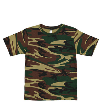 2207 Youth Camo Tee