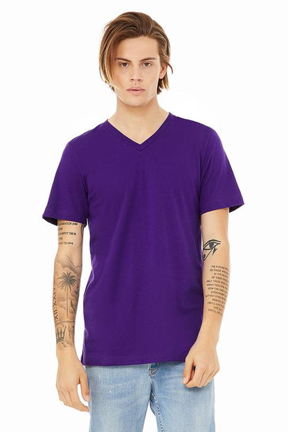 3005 Bella Unisex Jersey Short Sleeve V-Neck T-shirt (2XL - 3XL)