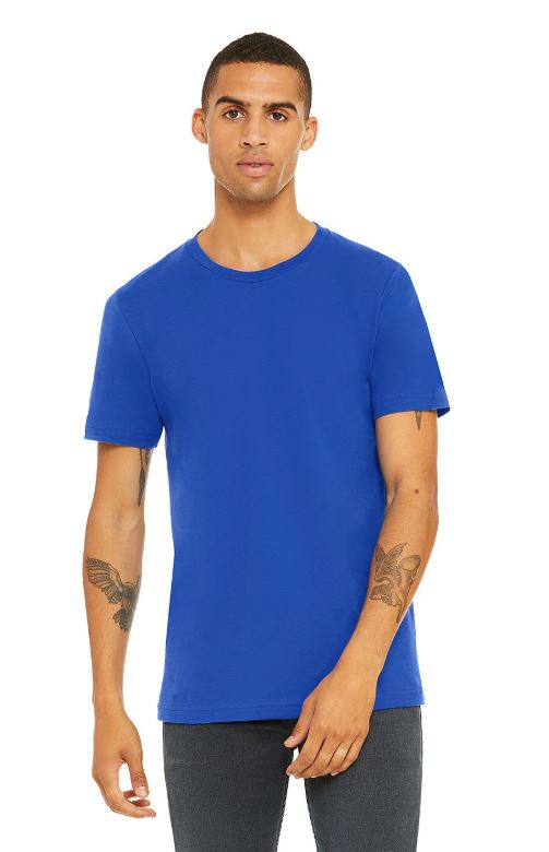 3001 Bella Unisex Jersey SHORT SLEEVE T-shirt medium